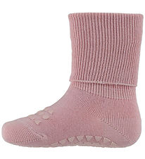 GoBabyGo Skridsikre Strømper - Uld - Rose Blush