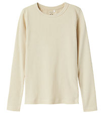 Name It Bluse - Noos - Rib - NkfNakal - Summer Sand
