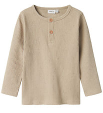 Name It Bluse - Rib - NmmBart - Pure Cashmere
