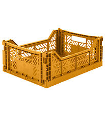 Aykasa Foldekasse - 40x30x15 cm - Midi - Mustard