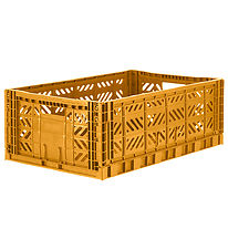 Aykasa Foldekasse - 60x40x22 cm - Maxi - Mustard