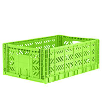Aykasa Foldekasse - 60x40x22 cm - Maxi - Neon Green