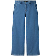 LMTD Bukser - NlfLotte - Light Blue Denim