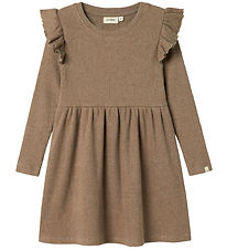 Lil' Atelier Kjole - Rib - NmfSophia - Shitake
