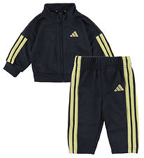 adidas Performance Træningssæt - I 3S TR TS 205 - Black/GoldMt