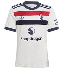 adidas Performance Fodboldtrøje - MUFC 3 JSY Y - Offwhite