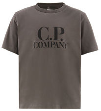C.P. Company T-shirt - Mørkegrå m. Sort