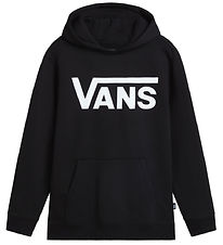 Vans Hættetrøje - Classic II - Sort/Hvid