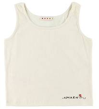 Marni Tanktop - Rib - Cropped - Hangtag Yellow