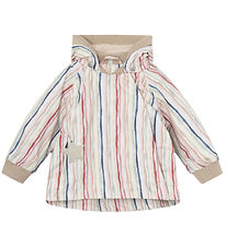 Mini A Ture Sommerjakke - MatWiami Fleece - Watercolor Stripes