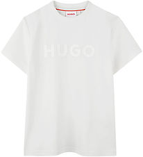 HUGO T-shirt - Hvid m. Logo
