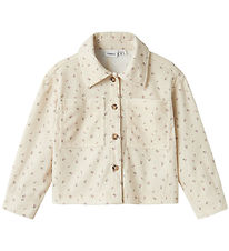 Name It Skjorte - Fløjl - NmfBisille - Summer Sand