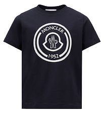 Moncler T-shirt - Navy m. Print