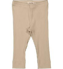 MarMar Leggings - Rib - Modal - Stone Wall