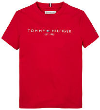 Tommy Hilfiger T-shirt - Corp Logo - Primary Red