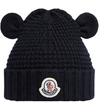 Moncler Hue - Uld - Navy m. Ører