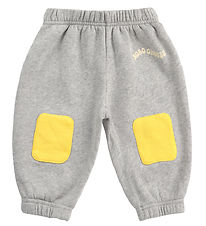 Bobo Choses Sweatpants - Knee Patches - Heather Grey