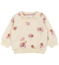The New Siblings Sweatshirt - TnsbNola - White Swan AOP