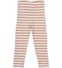 The New Siblings Leggings - Rib - TnsbFro - Adobe Rose Striped