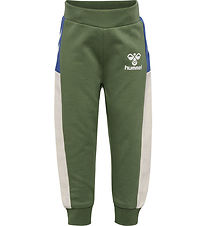 Hummel Sweatpants - hmlSkylan - Olivine m. Logo