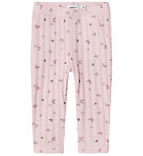 Name It Leggings - NbfBillia - Winsome Orchid m. Sommerfugle