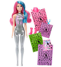 Barbie Dukke - 30 cm - Color Reveal Disco Star - Assorteret
