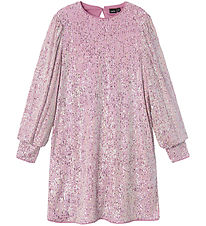 LMTD Kjole - NlfRink - Lilac Snow m. Palietter
