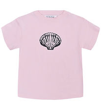 Hound T-shirt - Soft Pink m. Muslingeskal
