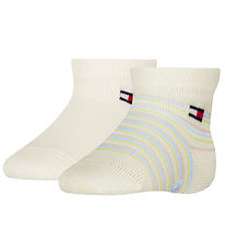 Tommy Hilfiger Strømper m. Antiskrid - 2-pak - Pink