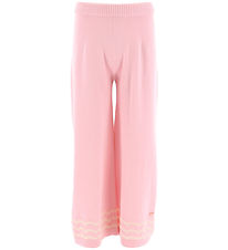 Emporio Armani Bukser - Strik - Pink/Off White