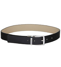 Emporio Armani Bælte - Vendbar - Sort/Beige