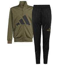 adidas Performance Træningssæt - J Bl Tr Ts 205 - Olistr/Black