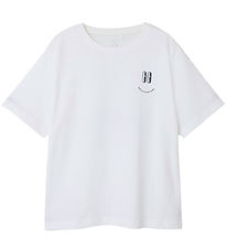 Name It T-Shirt - NkmOvan - Bright White m. Print