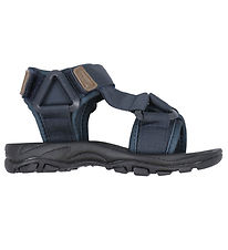 Pom Pom Sandaler - Trecking Velcro - Navy