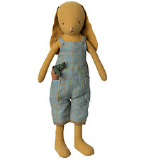 Maileg Kanin - Overalls - Støvet Gul - Str. 3