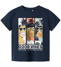 Name It T-shirt - NkmFartil Bored Of Directors - Navy Blazer m.