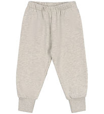 Konges Sløjd Sweatpants - Lou - Lysegråmeleret
