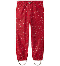 MarMar Regnbukser - PU - Olaf - Red Dew Dot