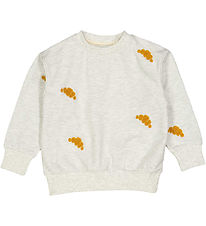 VACVAC Sweatshirt - Versailles - Gråmeleret m. Print