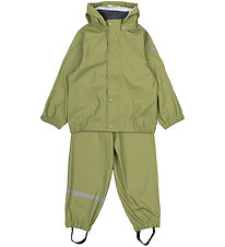 Mikk-Line Regntøj - PU - Recycled - Sage