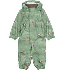 Mikk-Line Regntøj - PU - Recycled - Green Bay m. Drager
