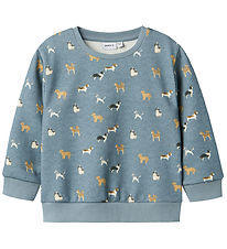 Name It Sweatshirt - NmmBarking - Spring Lake/Melange