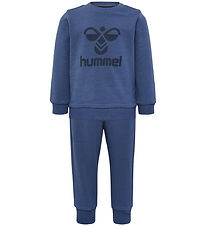 Hummel Sæt - hmlArine Crewsuit - True Navy