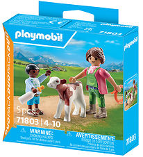 Playmobil DuoPack - Bonde m. Kalv - 71803 - 5 Dele