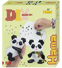 Hama Midi Perlesæt - 3D - 2500 stk - Panda