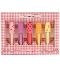 Konges Sløjd Lipgloss - 5-pak - Glitter - Multi