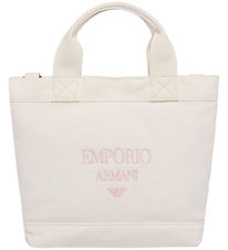 Emporio Armani Taske - 22x22x9,5 cm - Warm White