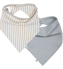 Müsli Hagesmæk - Stripe Muslin - 2-pak - Balsam cream/ Cashmere
