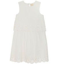 Creamie Kjole - Embroidery - Cloud