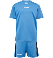 Hummel Træningssæt - hmlMulti - Lichen Blue